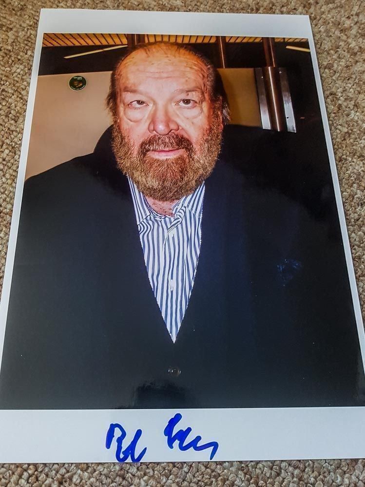 Autografi: Bud Spencer - Original Autogramm – Usato da Kaisten venduto da Simpsons4