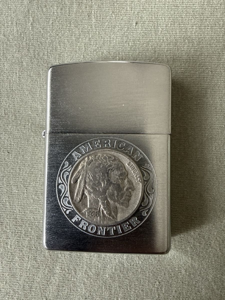 Zippo Accendini: Zippo American Frontier de sept1995 collection, comme neuf – Usato da Lausanne venduto da stonebankx