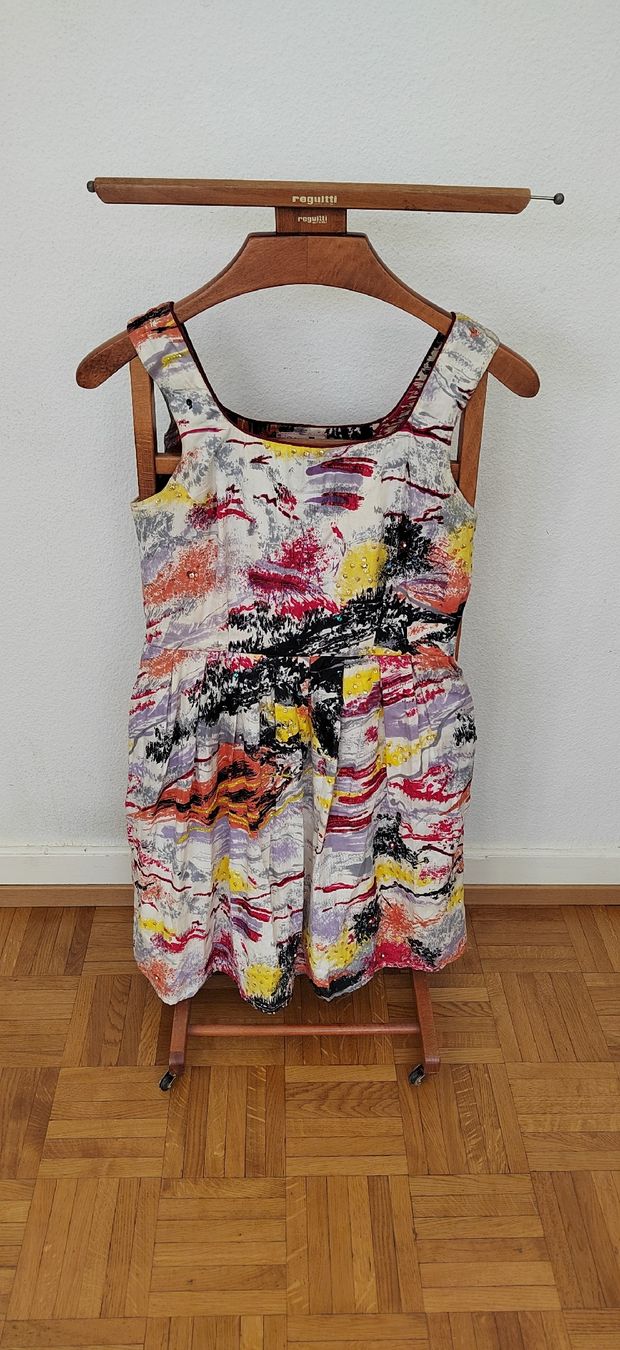 Vestiti: Robe d'été chic et unique, multicolore, taille 36 – Usato da Lausanne venduto da Kitty_Friperie 1