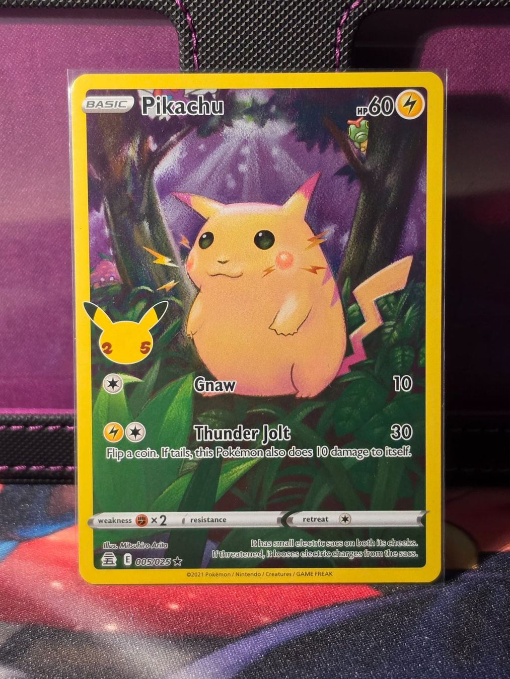 Pokémon Sammelbilder & Trading cards: Pikachu 005 – Gebraucht aus Binningen von oscark77