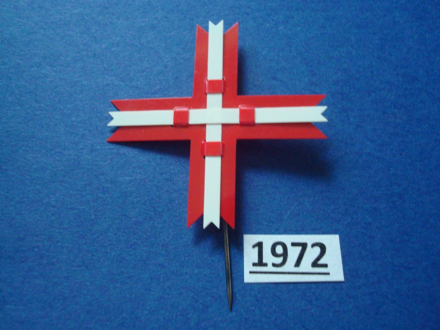 Placchette & Badge: Abzeichen 1. August 1972 – Usato da Riehen venduto da Baerewaegli