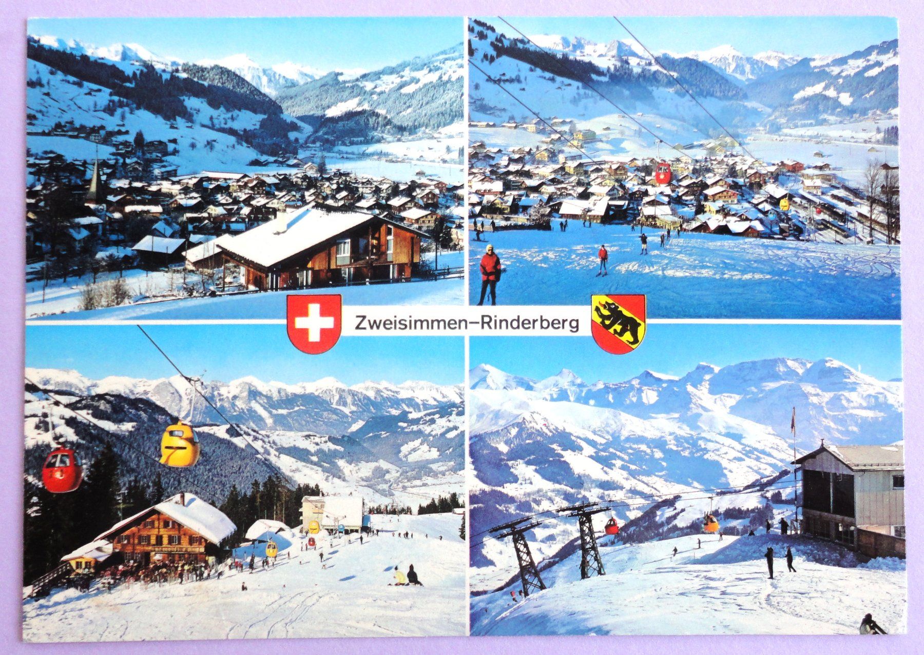 Cartoline postali: Zweisimmen-Rinderberg – Difettoso da Fétigny venduto da Billy2miny
