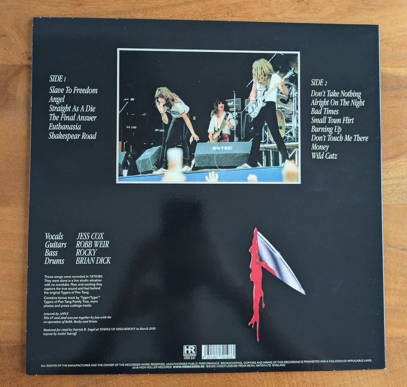Dischi in vinile: Tygers Of Pan Tang - First Kill LP – Usato da Basel venduto da Beretta2 1