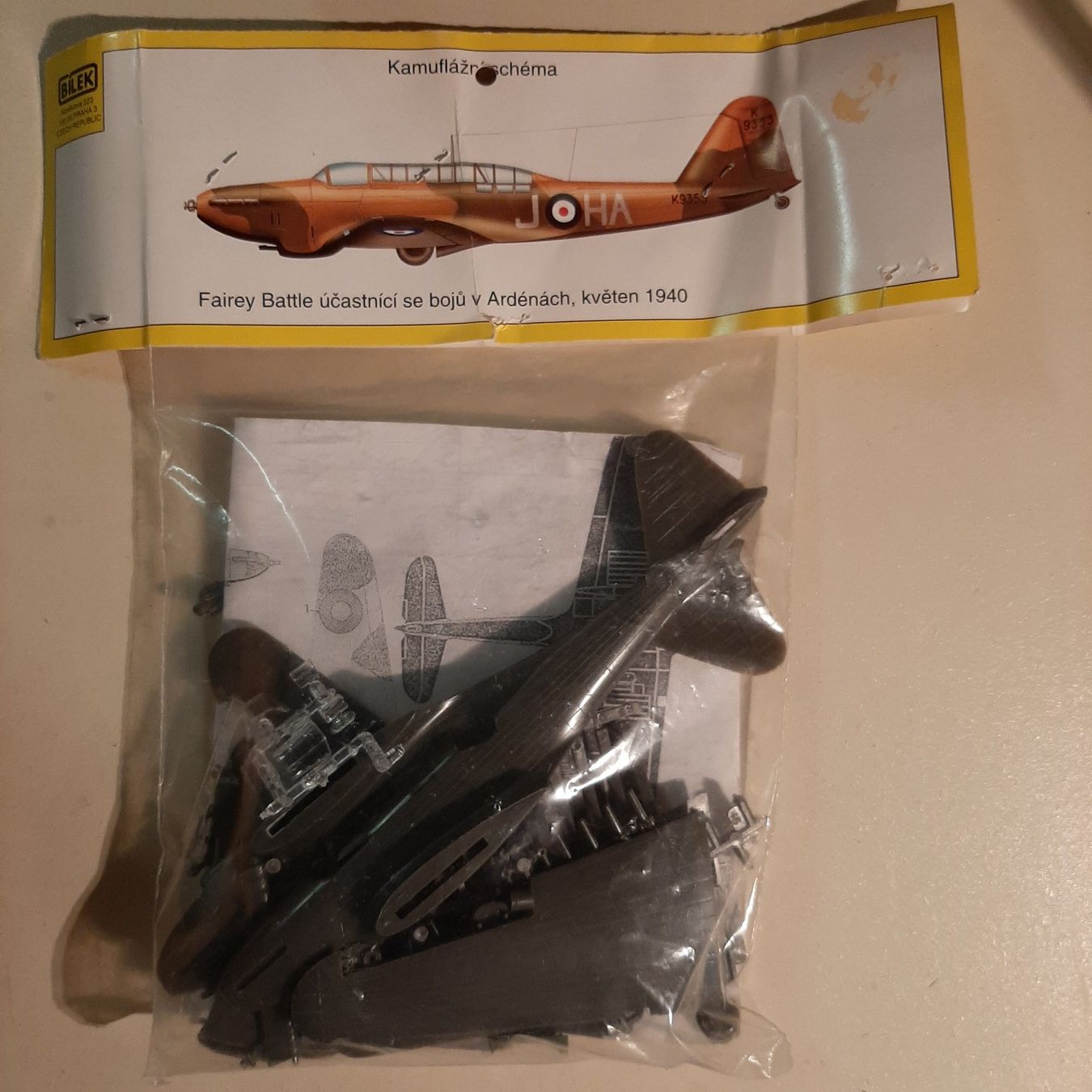 Kit di modellismo & Modellini statici: 1475 ... Fairey Battle ... Bilek 16 – Usato da Bonstetten venduto da Benibanny59 2