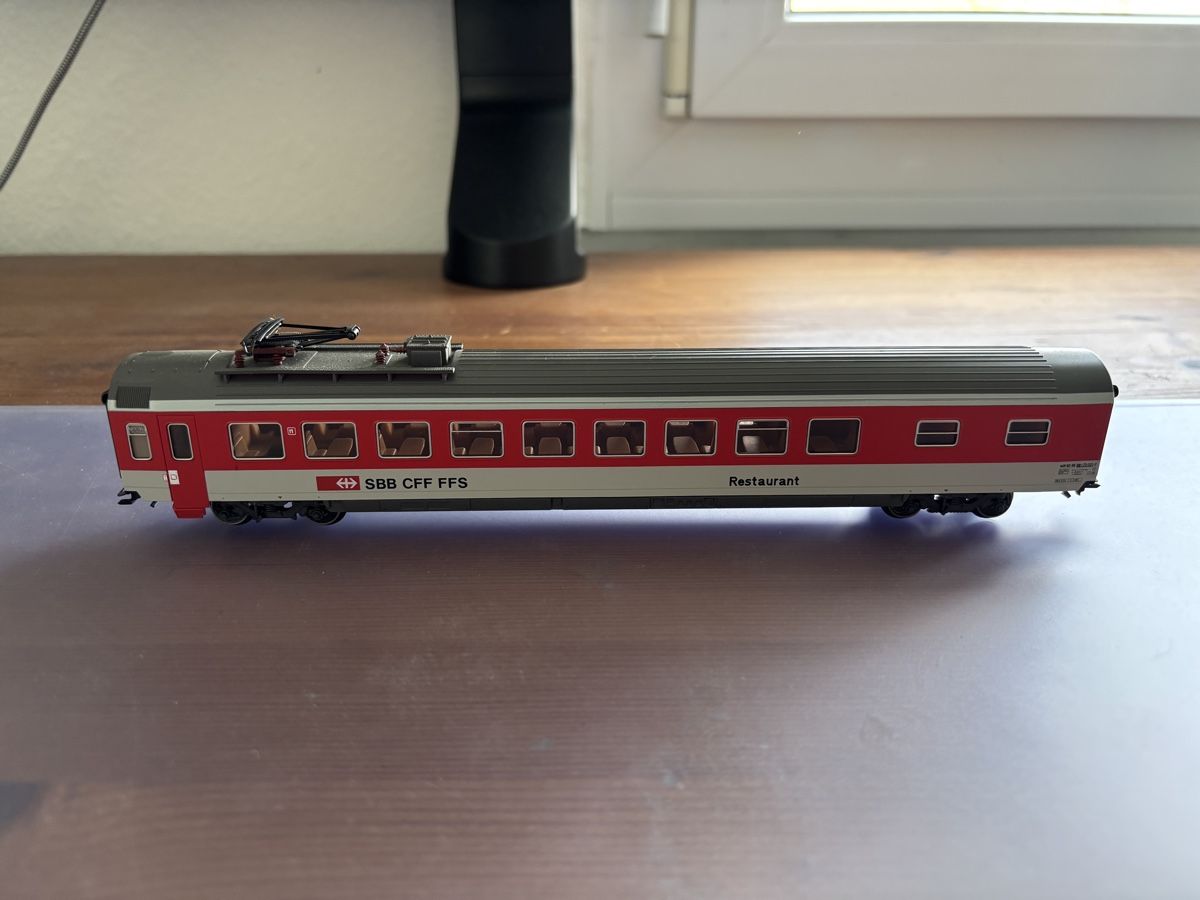 Märklin Modellini di ferrovie: Märklin SBB Speisewagen – Usato da Kehrsatz venduto da Diwad