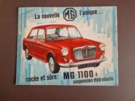 Morris, MG, Austin, Vauxhall, Wolseley, 6 original Prospekte