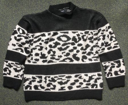 Pullover Grösse S Schwarz-Weiss