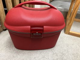 Samsonite Beauty Case / Kosmetikkoffer Rot Hartschale