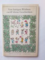 Von lustigen Wichten zwölf Geschichten Kinderbuch antik