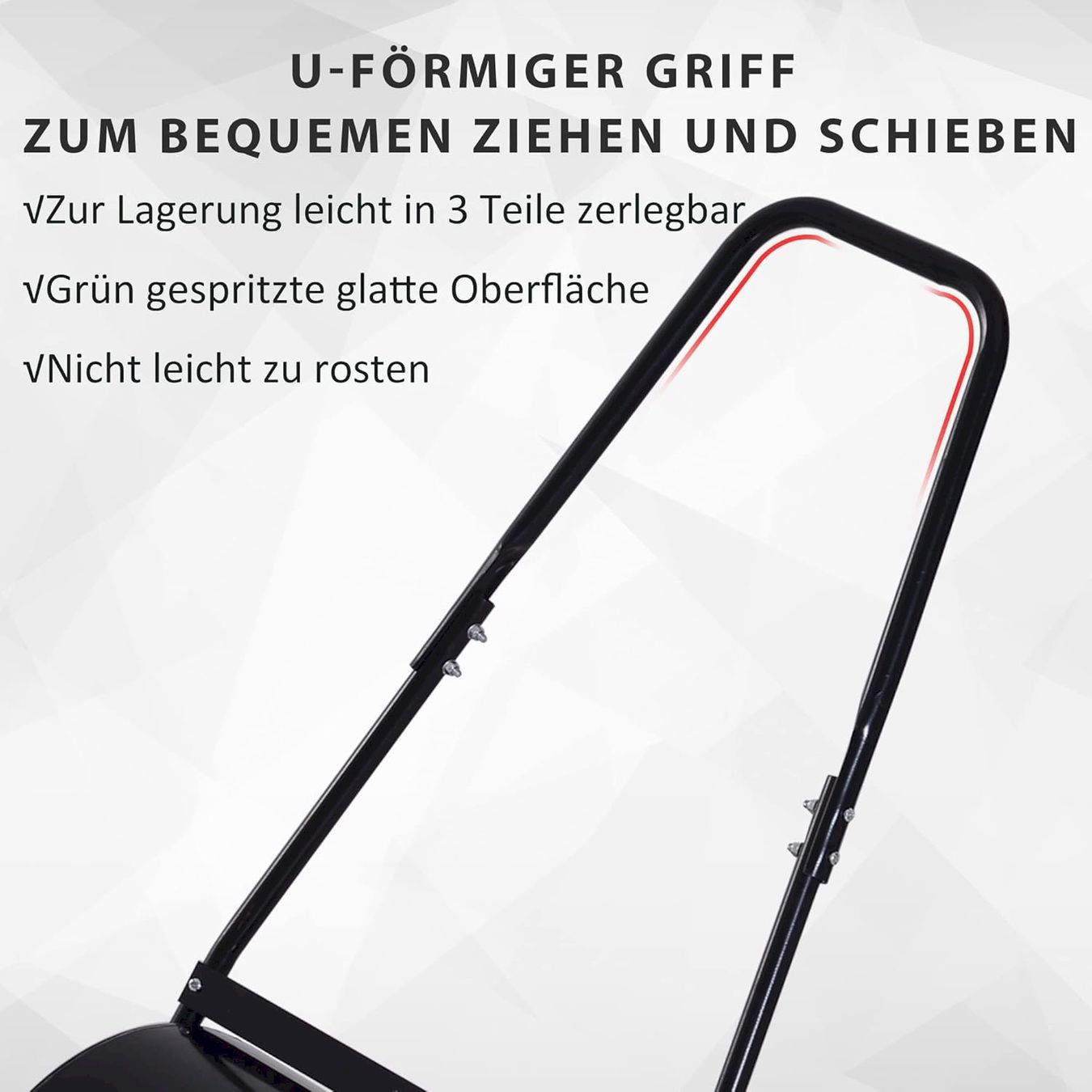Tutti gli attrezzi: Outsunny Rasenwalze Schwarz – Nuovo e nell'imballaggio originale da Bottighofen venduto da zaap 4