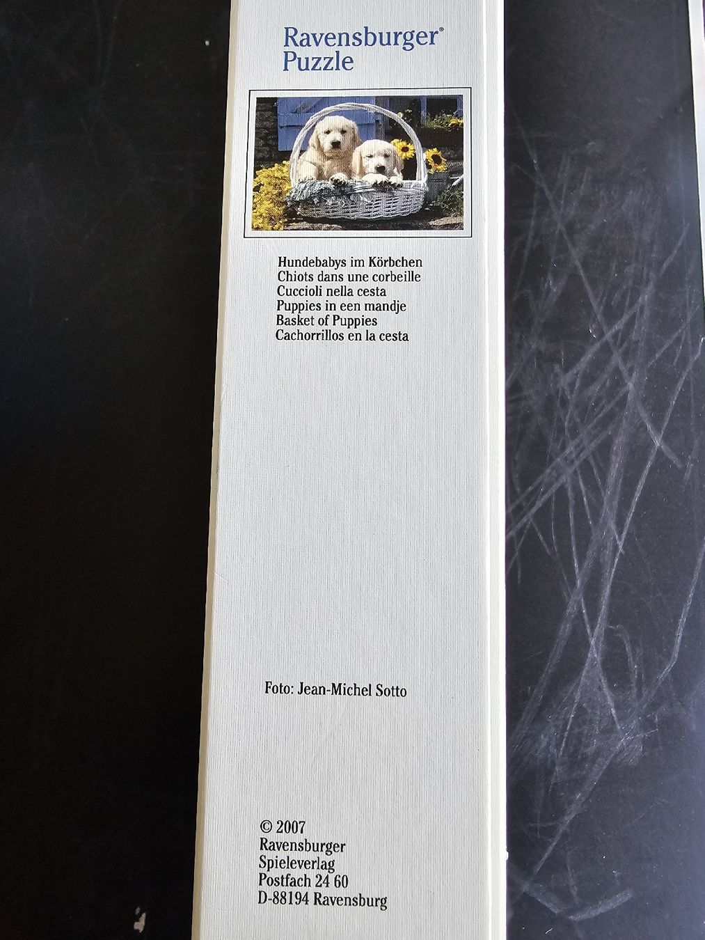 Ravensburger Puzzles: Ravensburger Puzzle 1000 Teile - Hundebabies – Gebraucht aus Altstätten SG von Carrybones 1
