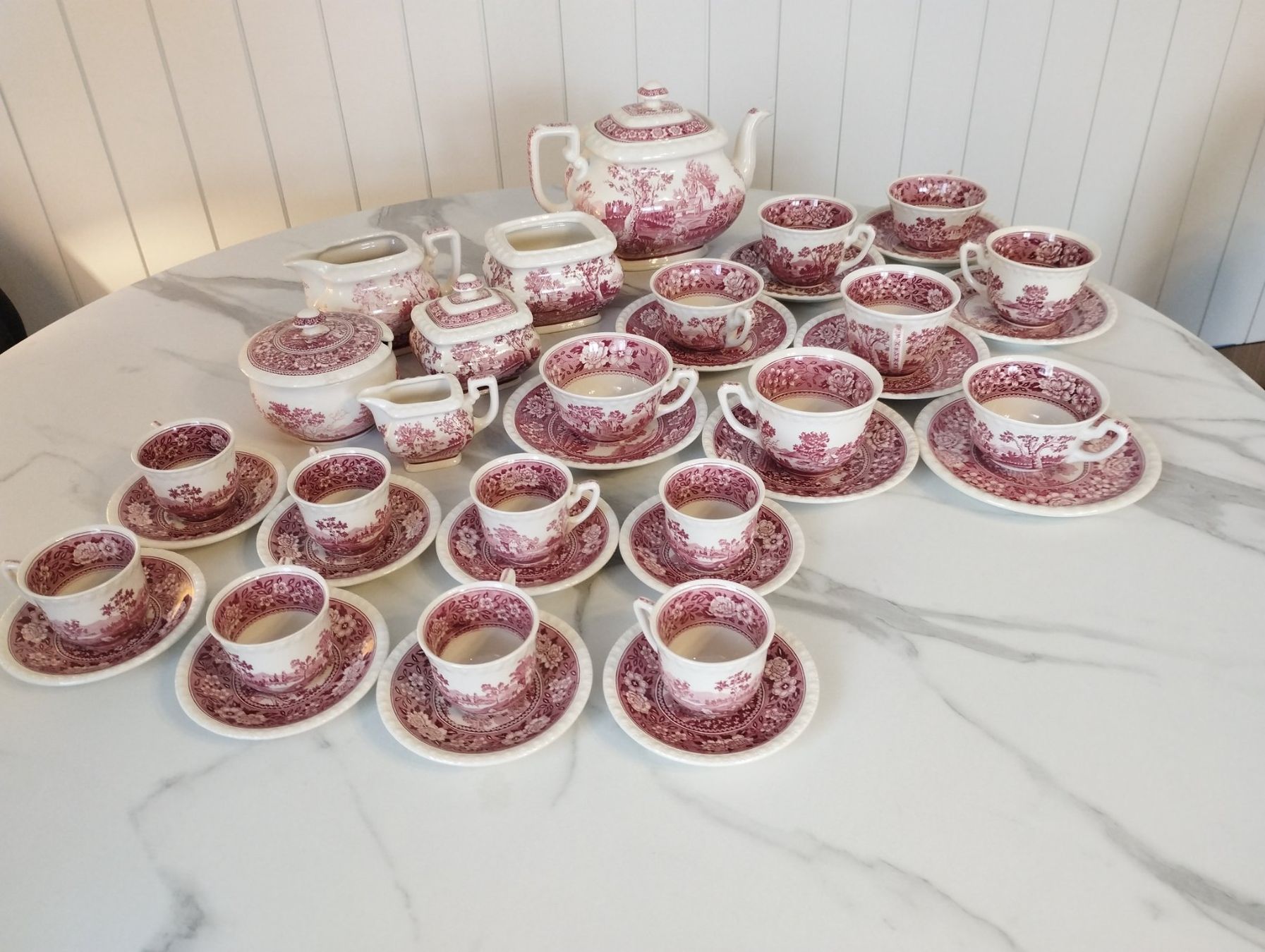 Villeroy & Boch Set di piatti: RIESIGES Service Villeroy & Boch "Rusticana Rot" AUFLÖSUNG!! – Usato da Langnau am Albis venduto da ann_68yj 5