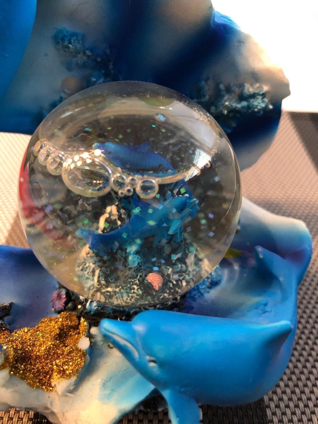 Tutte le decorazioni: Glitzerkugel „Delfine“ – Usato da Buchs SG venduto da Handyman77 1