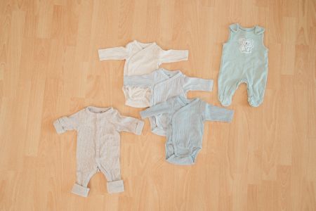 5-teiliges Baby-Erstlingsset Gr. 50 – NEU