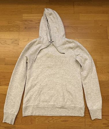 Grau melierter Pullover - Grösse M