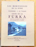 Ligne de la Furka – 6 héliogravures, Valais vers 1928