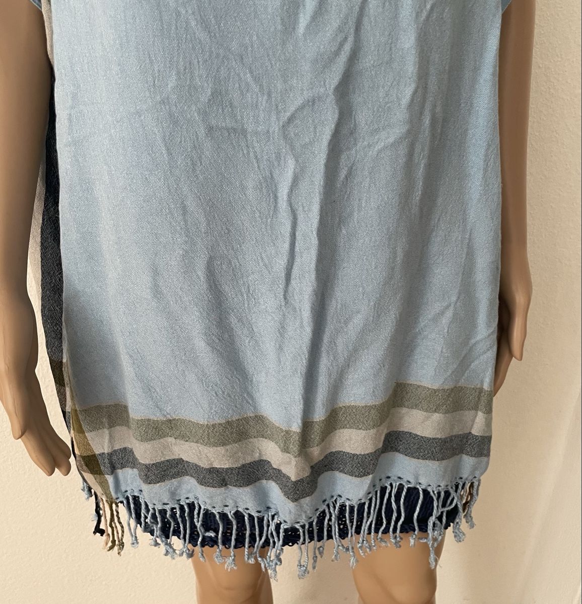 Kleider: Leichtes Kleid hellblau gestreifte, neu – Neu und originalverpackt aus Au ZH von Jaggy4 3