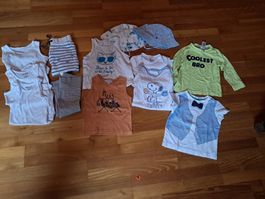 Lot de 15 habits garçon taille 74
