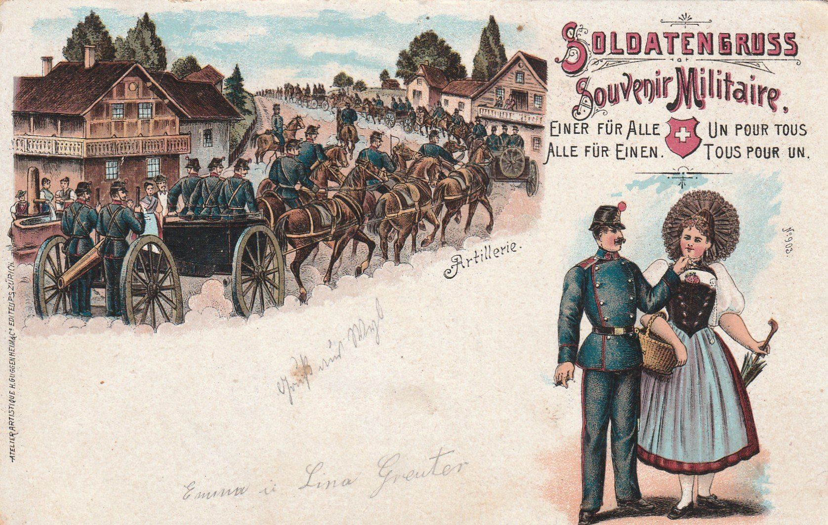Cartoline postali: Soldatengruss – Usato da Rorschacherberg venduto da fratovi2