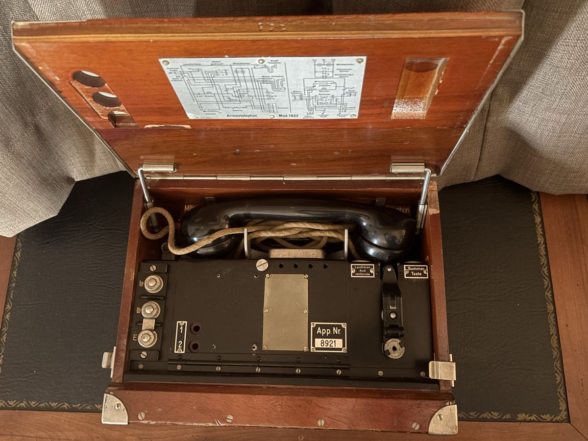 Telefoni: Téléphone Militaire 1932 – Usato da Mézières VD venduto da P-M-C 1