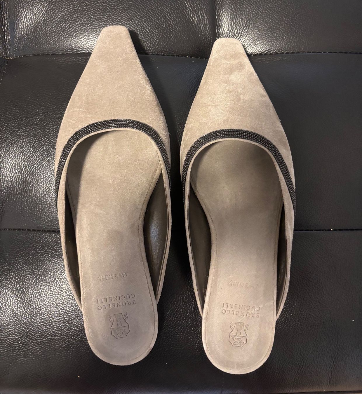 Brunello Cucinelli Scarpe da donna: Brunello Cucinelli Beige Ballerinas – Usato da Chur venduto da Cuteclothes7k 2