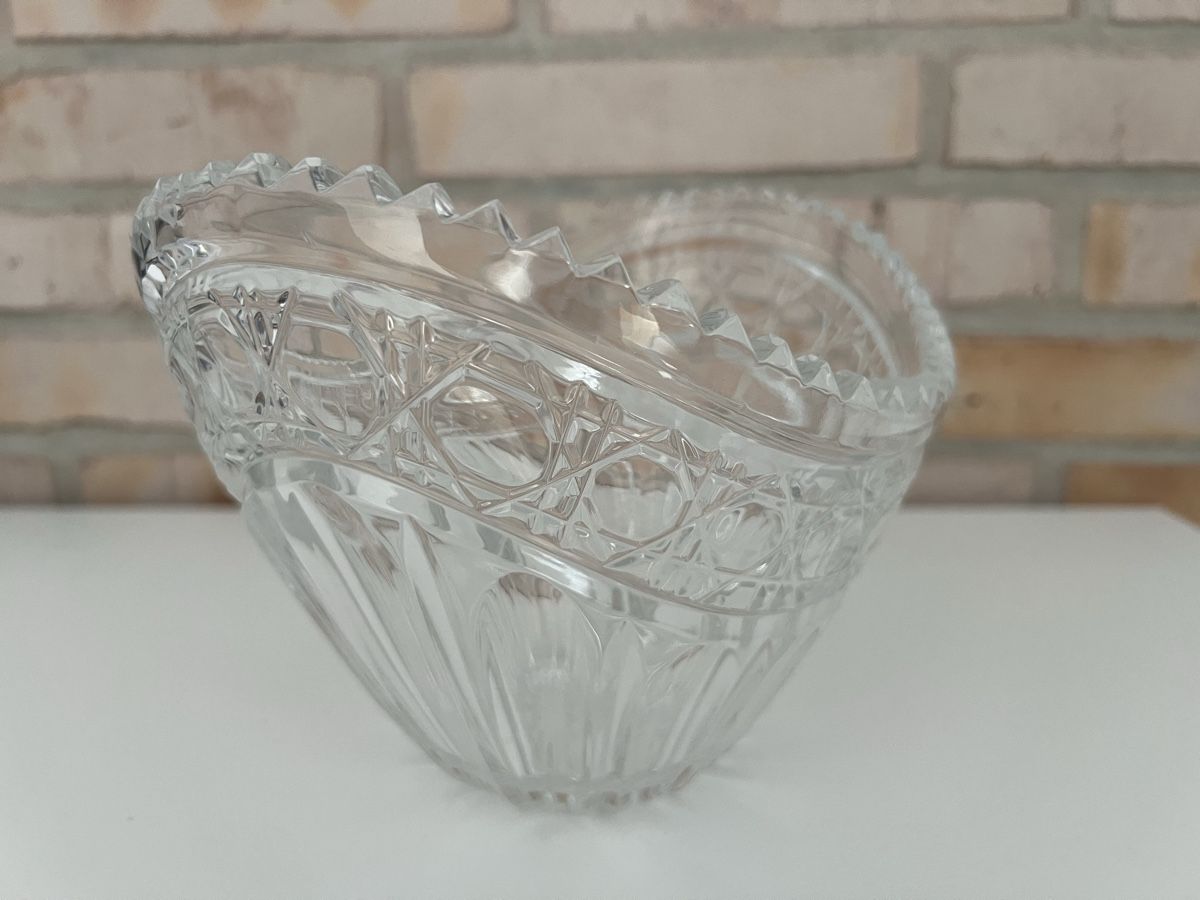 Schalen: Kristall Salatschüssel – Neu (gemäss Beschreibung) aus Zürich von ReStyle.