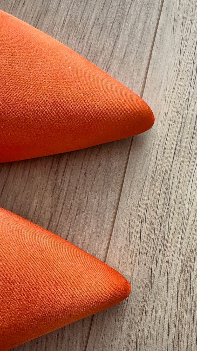 Scarpe da donna: Elegante Damenschuhe orange mit Strass – Usato da Ittigen venduto da zaf_6sy9 4