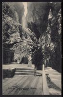 BAD PFÄFERS Ende der Taminaschlucht  1913