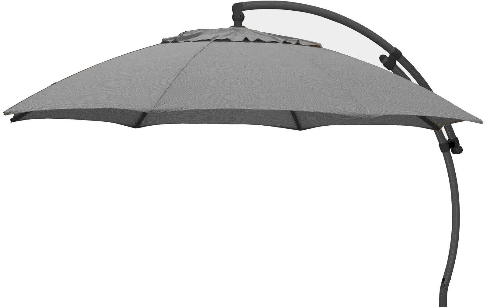 Ombrelloni: Sun Garden Easy Sun Ø 375 cm grau – Nuovo e nell'imballaggio originale da Bottighofen venduto da zaap
