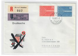 1957 Europamarken FDC