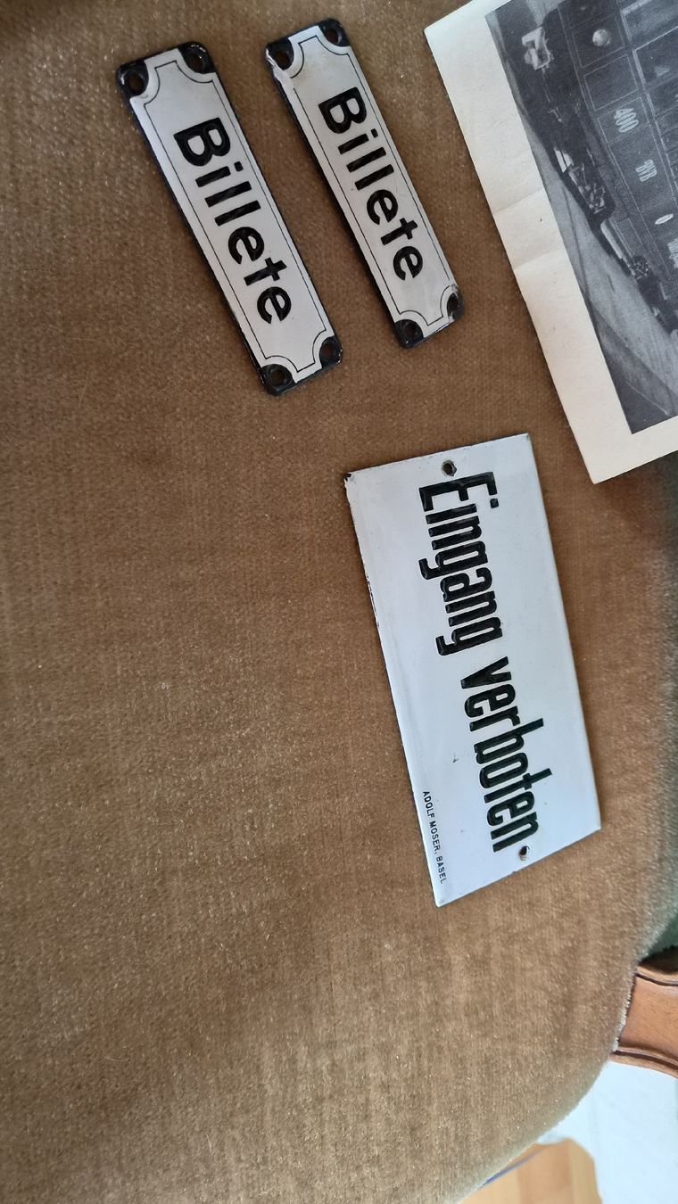 BVB Schilder: BVB Original emaille Schilder Basel – Gebraucht aus Kölliken von Upcycling-by-Mc-TAM 3