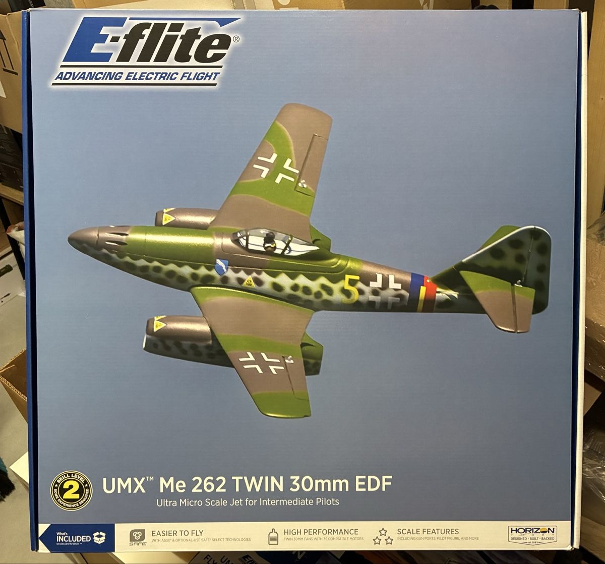E-Flite RC Modellbau: UMX Me-262 – Neu und originalverpackt aus Biel/Bienne von Kamov75