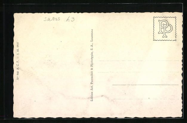 Cartoline postali: Lausanne, Vers-chez-les-Bains, Teilansic – Usato da Berlin venduto da bartko-reher 1