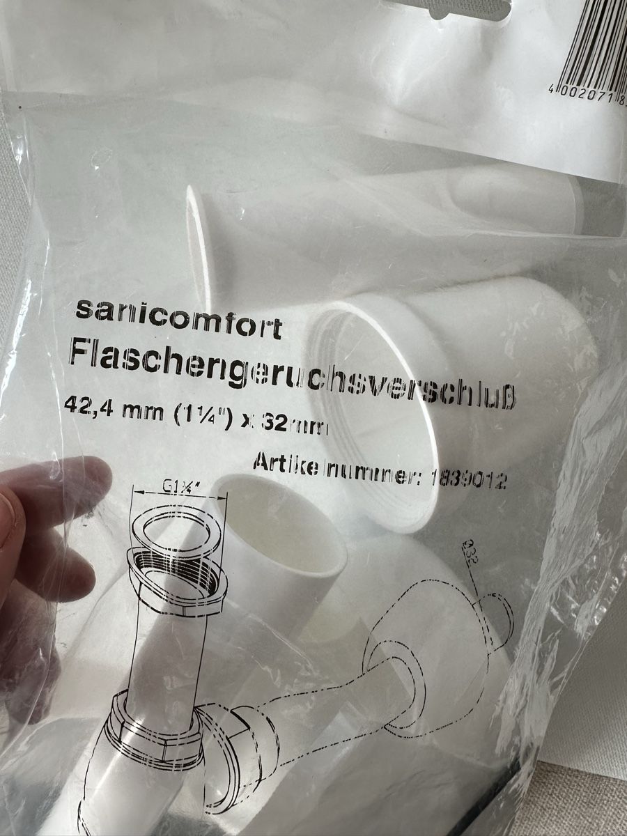 Duschbrausen: Flaschengeruchsverschlul – Neu und originalverpackt aus Sevelen von Stopglobal. 1