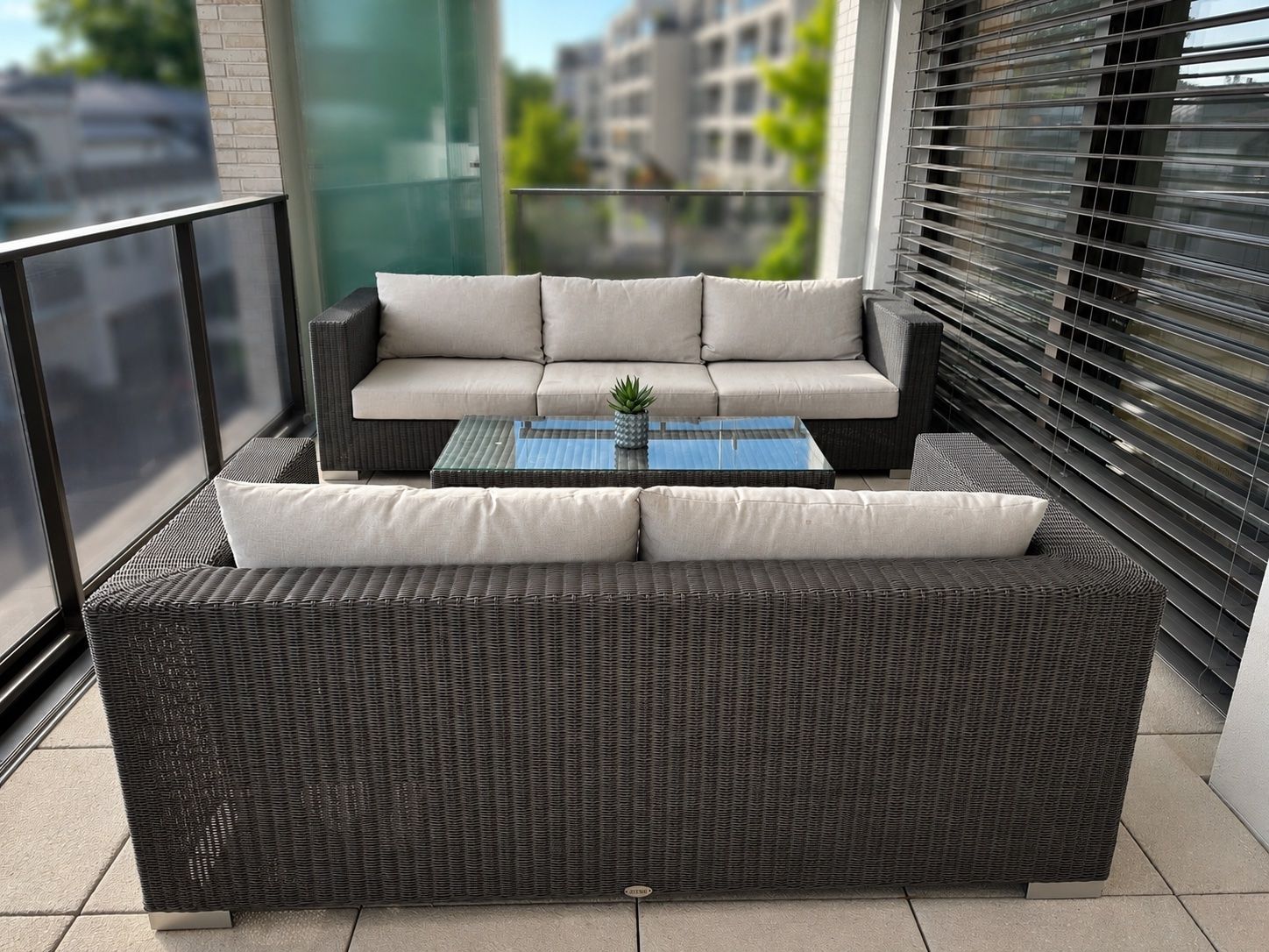 Set di tavolo e panche: STERN Garten Lounge Set – Usato da Kloten venduto da tisch88 4