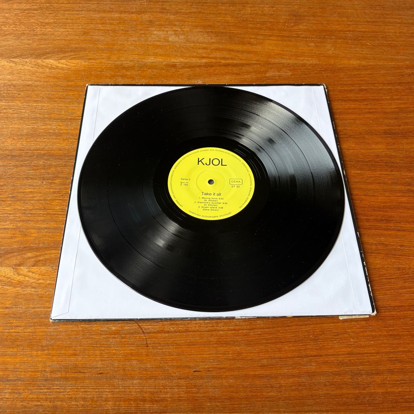 Schallplatten: KJOL - Take It On – Gebraucht aus Zürich von gaal7 3