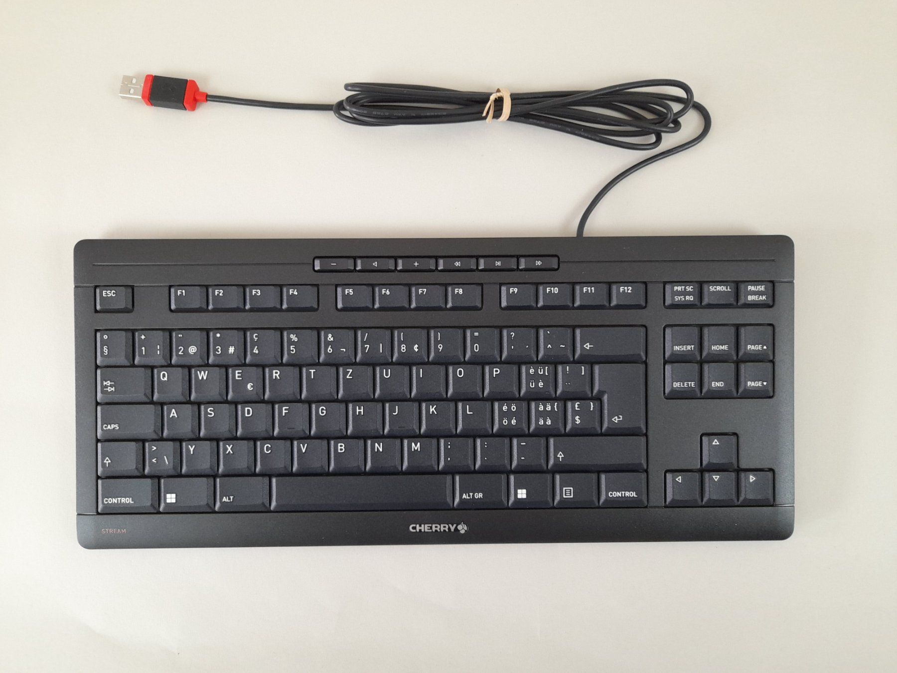 Tastaturen: CHERRY STREAM KEYBOARD TKL – Neu (gemäss Beschreibung) aus Liebefeld von Restwert_Liebefeld