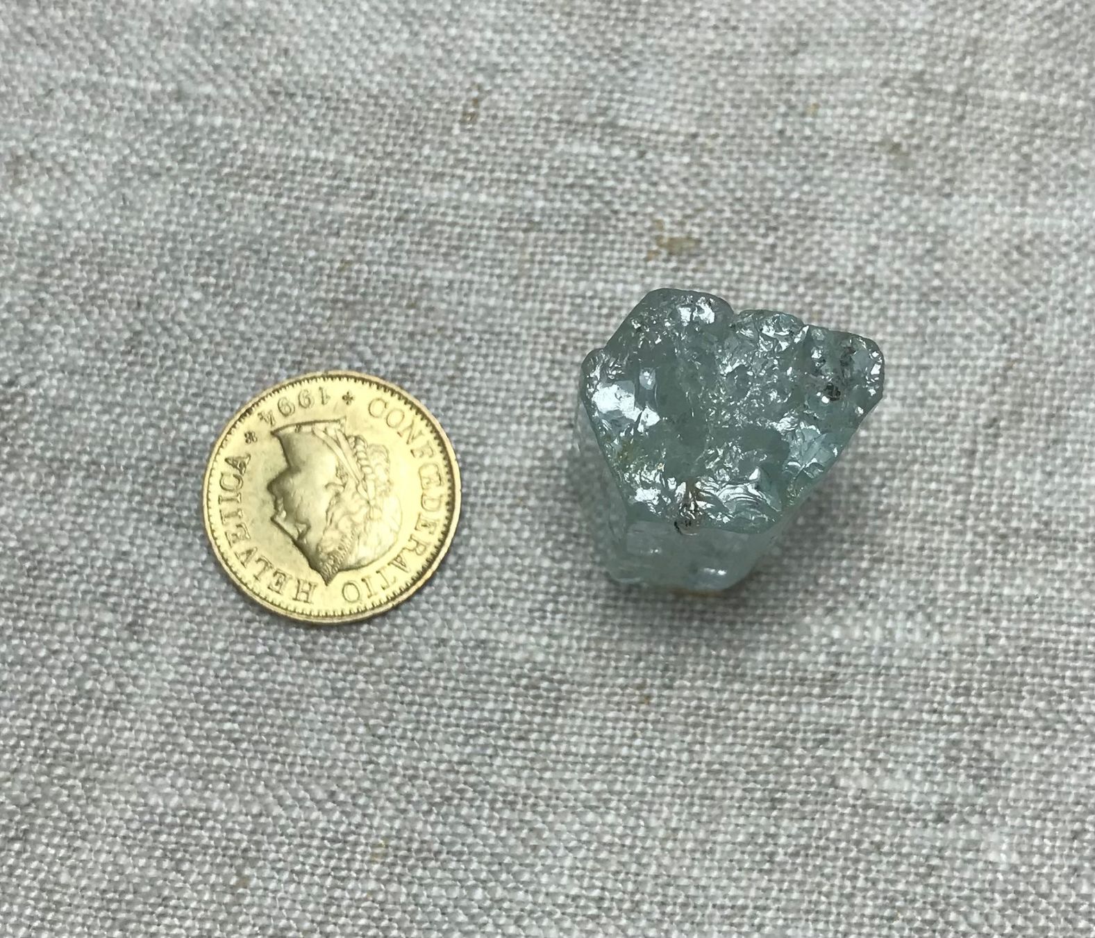 Edelsteine: Aquamarin roh Kristall 51.3 Karat – Neu (gemäss Beschreibung) aus Biel von djvalbnc 3