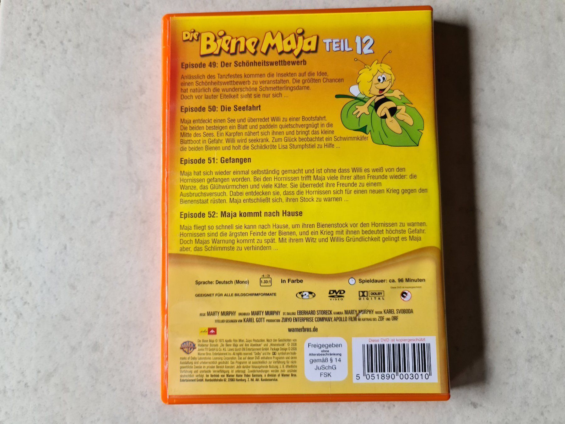 Tutti i DVDs: Die Biene Maja - Teil 12 / Original – Usato da Schneisingen venduto da backstore24 2