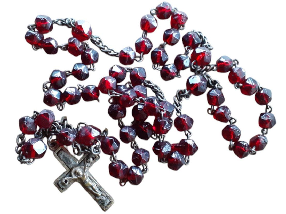 Altri gioielli: Rosenkranz Granate antik – Usato da Mörschwil venduto da antiksalon
