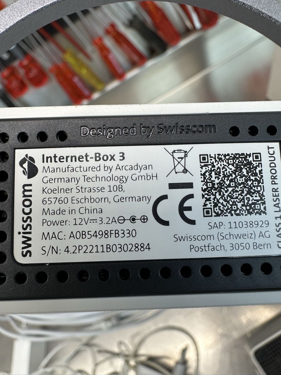 Swisscom Audio- & Mediensysteme: Swisscom Internet-Box 3 und WLAN-Box 2 Set mit Apple TV – Gebraucht aus Schwende von weesli 6