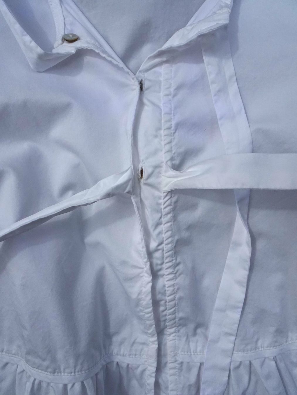 Camicette: Yerse Bluse weiss Schleifen Gr. M 38 – Usato da Winterthur venduto da blumeblau77 3
