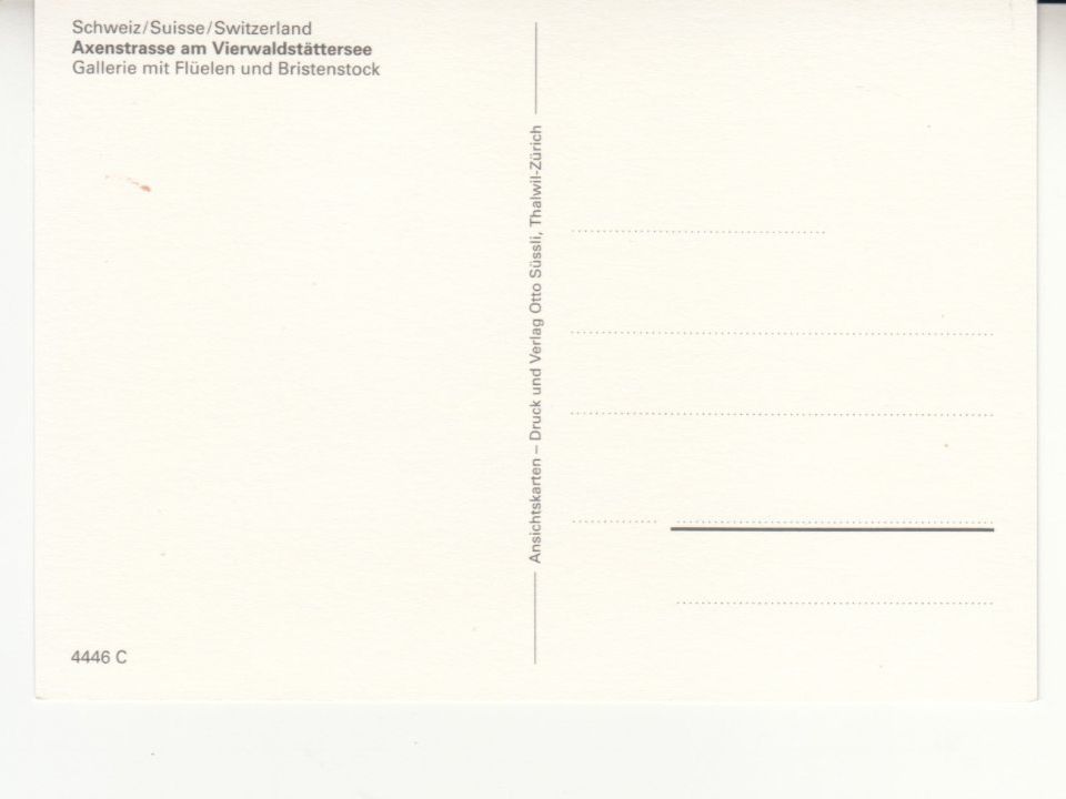 Cartes postales: Axenstrasse ca. 1970 – D'occasion à Bürglen TG par StampGraf 1