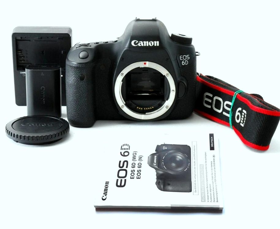Canon EOS 6D Kamera (NEUWERTIG MIT NUR 5 AUSLÖSUNGEN) Kaufen auf Ricardo