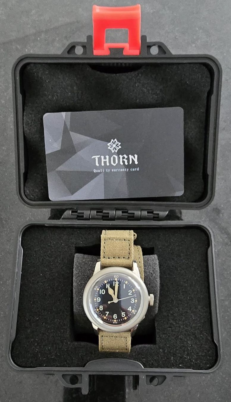 Orologi: Thorn US-Army Type A-11 watch Titanium/Automatic – Nuovo e nell'imballaggio originale da Spiez venduto da Jeepnjim 2
