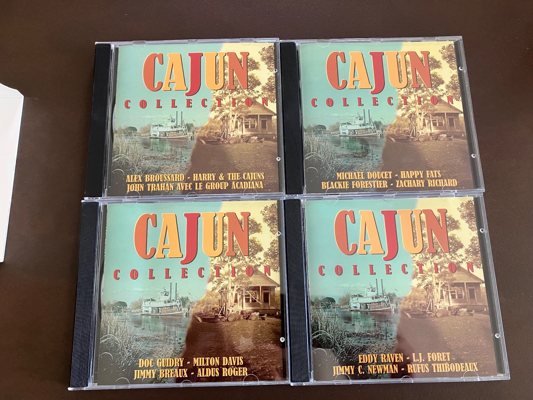 CD: 4 CD-BOX CAJUN FROM LOUISIANA – Usato da Menziken venduto da timbuktu1001 1