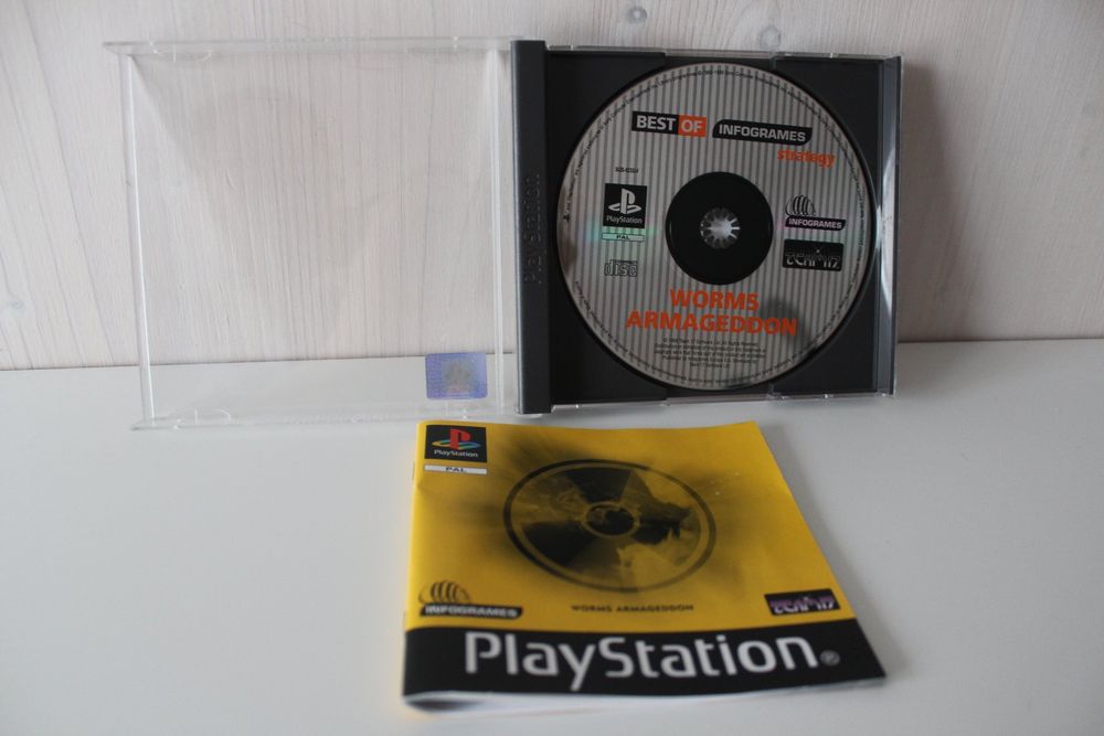 Worms Armageddon PS1 complet | Jeu original PlayStation