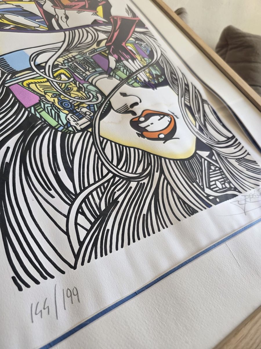 Grafica & Litografie: 2 lithographies Pop Art signées ERRO 2001 numérotées – Usato da Genève venduto da DELIRBEADS 3