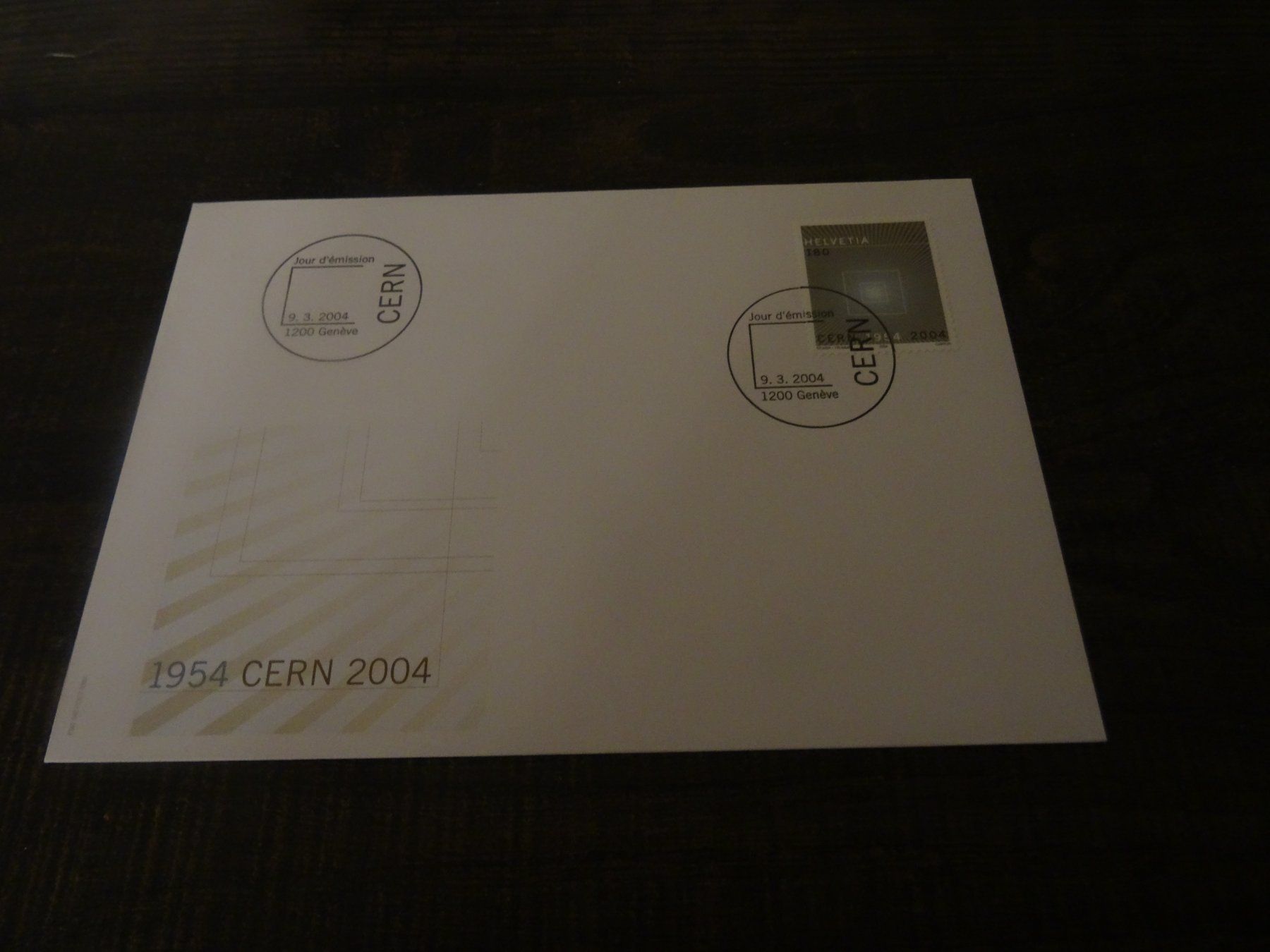 Tutti i francobolli: FDC 2004 CERN – Usato da Olten venduto da pechsisa1