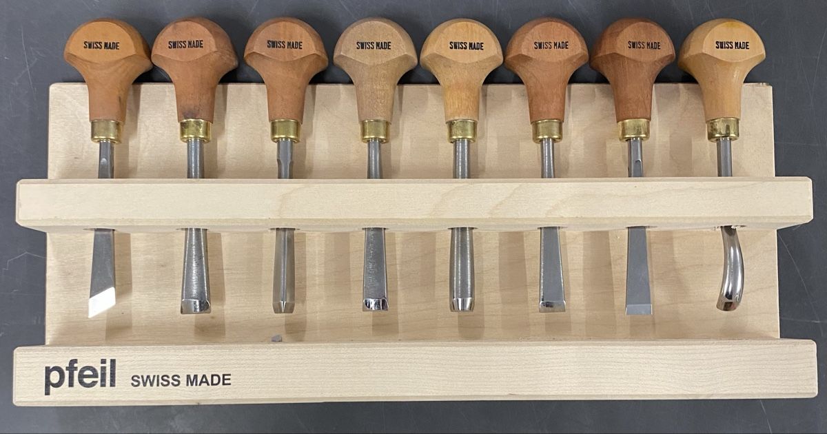 Xilografie: Holzschnittmesser-Set von Pfeil – Nuovo (secondo la descrizione) da Glattbrugg venduto da Pischte.Brockenhaus 1